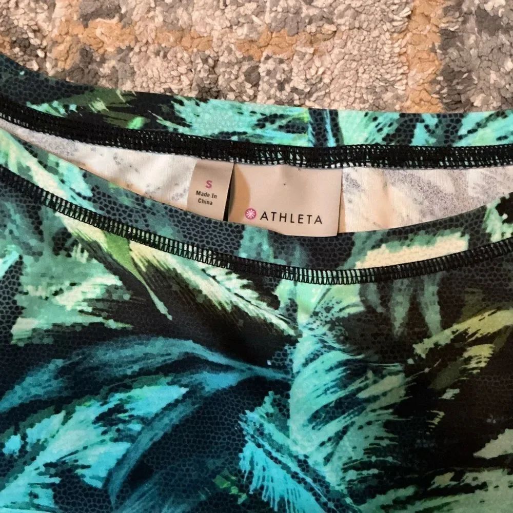 ATHLETA JUNGLE PRINT TANK! EUC! SIZE S - Picture 6 of 7